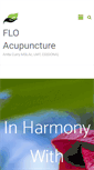 Mobile Screenshot of floacupuncture.com